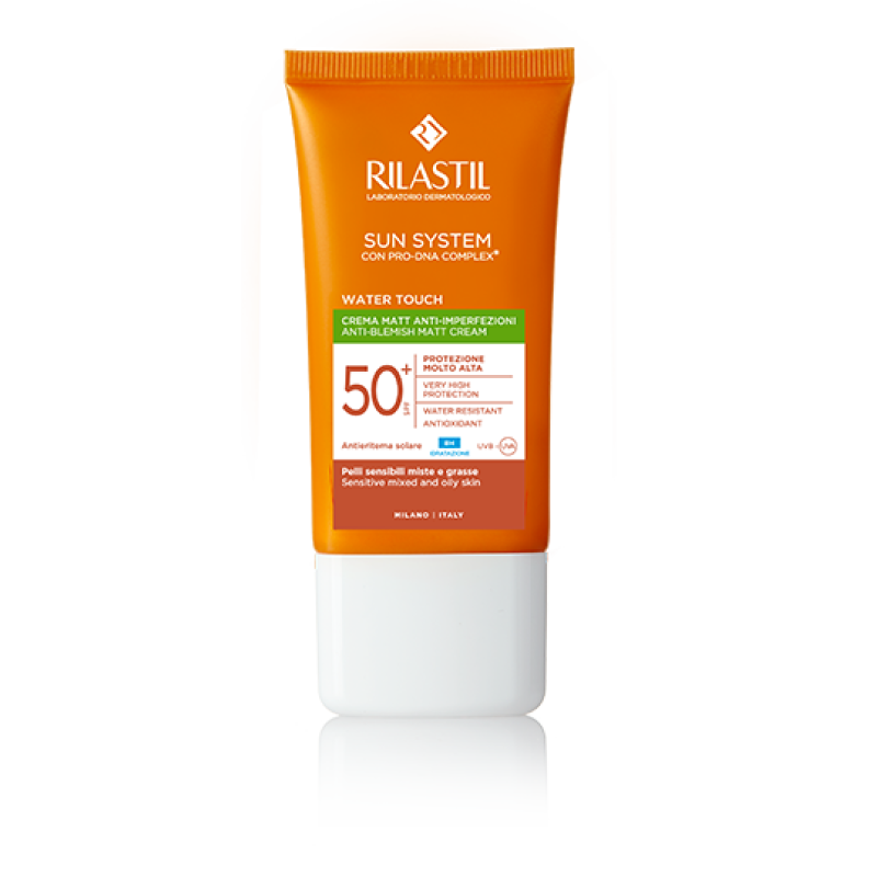 Rilastil Sun System Water Touch Crema Matt Anti Imperfezioni Spf 50+