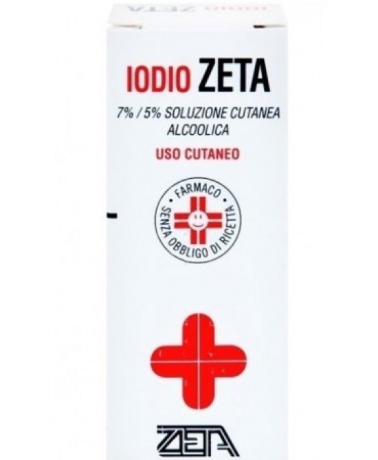 Iodio Soluzione Alcoolica 50ml 7% - 5%