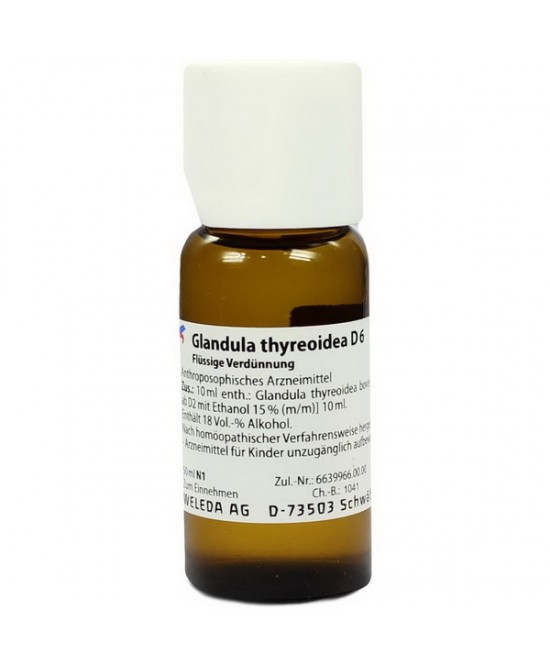Glandula Thyreoidea D6 50ml Gocce
