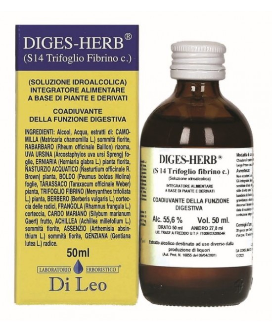 DIGES HERB S14 TRIFOGLIO 50ML
