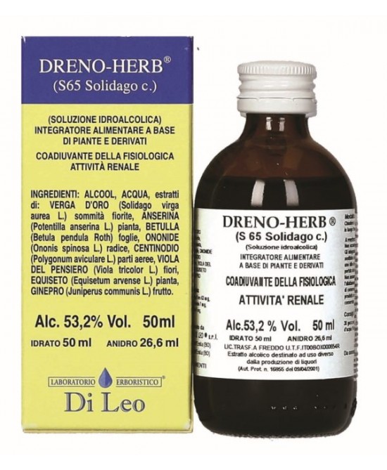 Dreno Herb Composto S65 Solidago 50 Ml