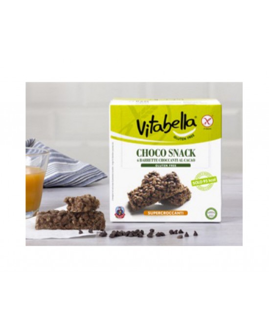 Vitabella Choco Snack Barrette 6 Pezzi