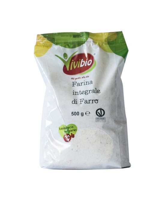 Farina Di Farro Integrale Vivibio 500 G