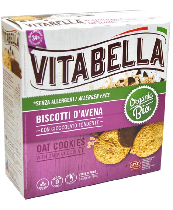 Vitabella Cookies Avena Goccie Cioccolato 192 G