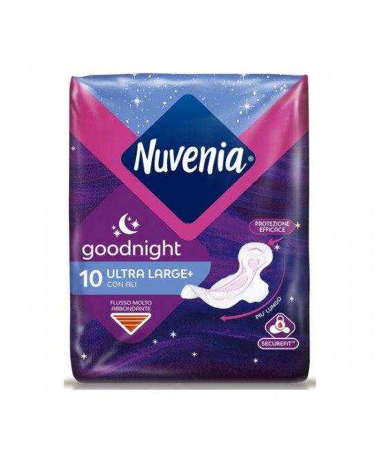 Nuvenia Ultra Notte Con Ali 10 Pezzi