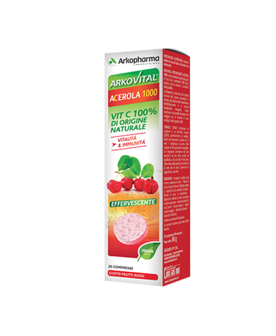 ARKOVITAL Acerola 20 Cpr Eff.