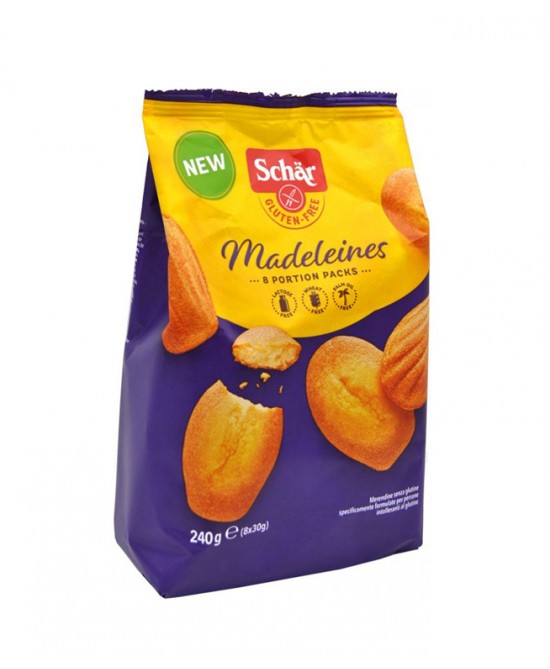 Schar Madeleines Senza Lattosio 8 Porzioni Da 30 G