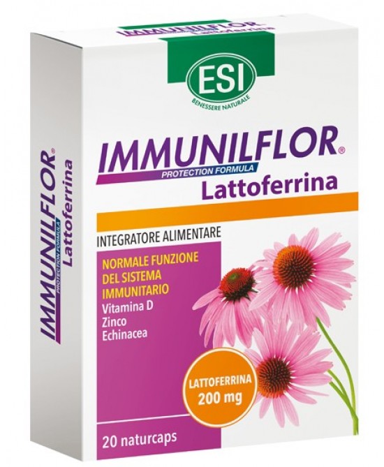 Esi Immunilflor Lattoferrina 20 Naturcaps