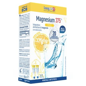Longlife Magnesium Fizz 20 Compresse Effervescenti