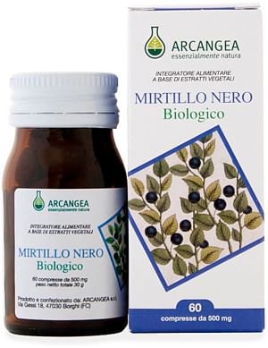 Mirtillo Nero Biologico 60 Compresse