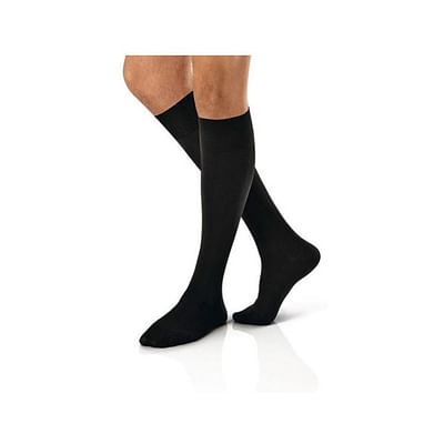 Calza Compressiva Jobst For Men 15 20mmhg Gambaletto Nero 4