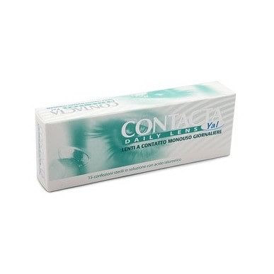 Lente A Contatto Monouso Giornaliera Contacta Daily Lens Yal 15 6,00 15 Pezzi