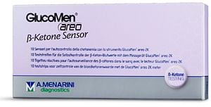Strisce Glucomen Areo B Ketone Sensor Per Analisi Del Beta Idrossibutirrato 10 Pezzi