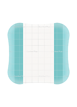 Medicazione Speciale Attiva Trasparente Con Idrocolloide Comfeel Plus 20x20 Cm 5 Pezzi