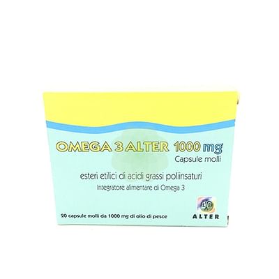 Omega 3 Alter 20 Capsule Molli 1000 Mg
