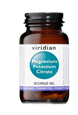 Viridian Magnesium Potassium Citrate 30cps