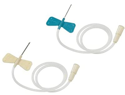 Ago Butterfly Nipro Standart Winged Set 19 Gauge 50 Pezzi