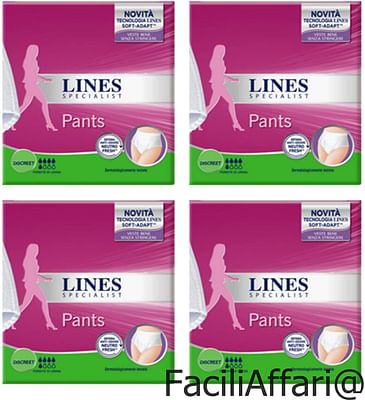 Lines Specialist Pants Discreet M Farma 8 Pezzi