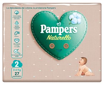 Pampers Natur Mini Cp 27 Pezzi