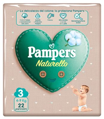 Pampers Natur Midi Cp 22 Pezzi