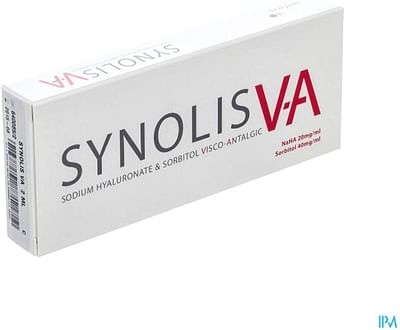 Synolis V A Soluzione Iniettabile Viscoelastica Isotonica In Siringa Preriempita Di Sodio Ialuronato 80mg E Sorbitolo 160mg Capacita' Siringa 4ml Mono