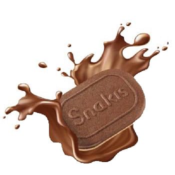 Happy Farm Biscotto Cialda Ripieno Di Crema Nocciola Snakis Nocciola 104 G