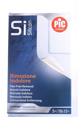 Cerotto Pic Postop Silicone 10x15 5 Pezzi