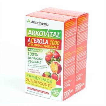 ARKOVITAL ACEROLA 1000 PACK FAMILY 60 COMPRESSE