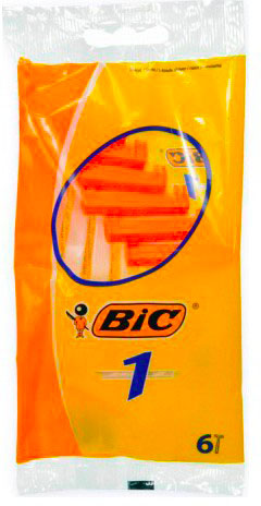 BIC RASOIO BARBA MONOLAMA X 6