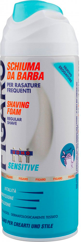 FIGARO SCHIUMA BARBA SENSITIVE 400