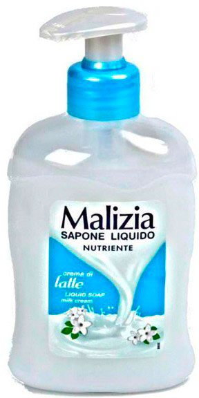 MALIZIA SAP LIQ 300 ML CREMA LATTE
