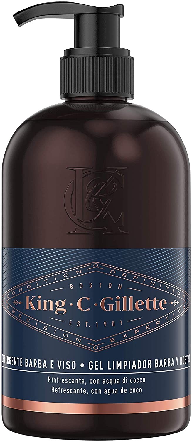 GILLETTE KING DETERG BAR&VISO 350