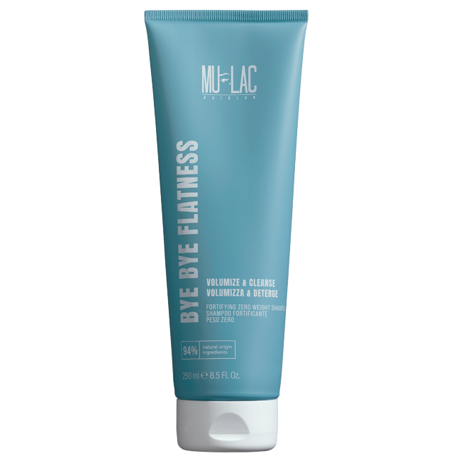MULAC SHAMPOO VOLUME BYE BYE FLAT.