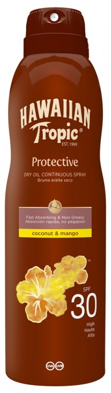 H/TROPIC CAN SP OIL SPF30 180 ML