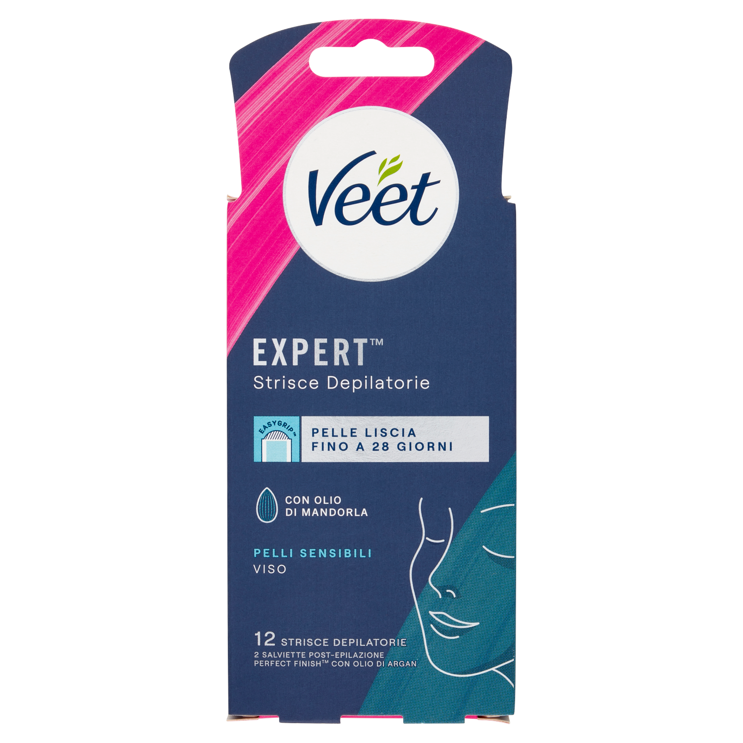VEET STRISCE EXPERT VISO PS 12 PZ