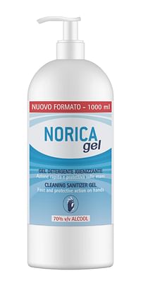 Norica Gel Detergente Igienizzante 70% Alcool 1000 Ml