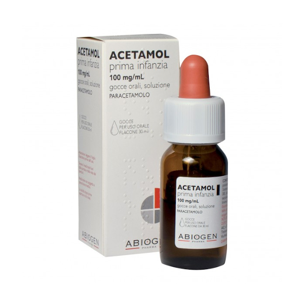Acetamol 300mg Prima Infanzia Gocce 100mg