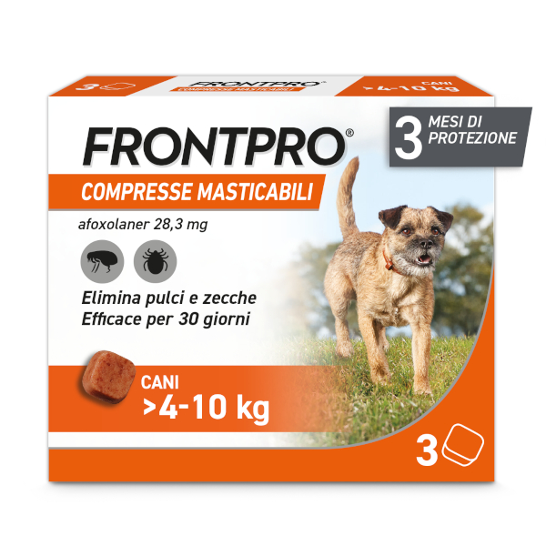 Frontpro 3 Compresse 4-10Kg 28,3mg