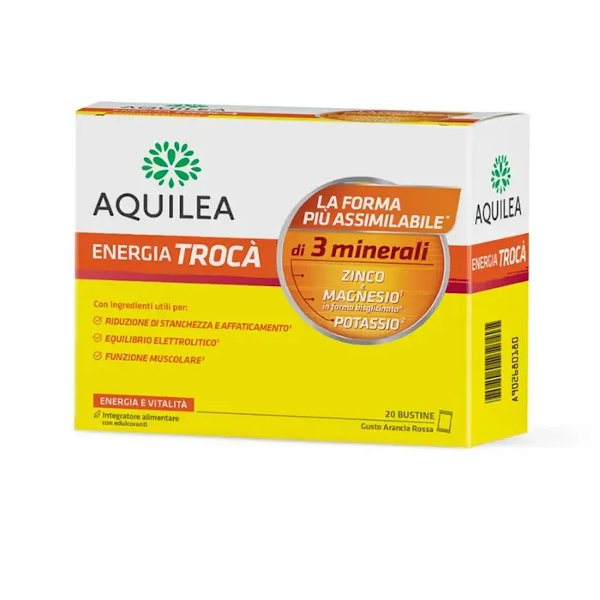 Aquilea Energia Troca' Arancia Rossa 20 Bustine
