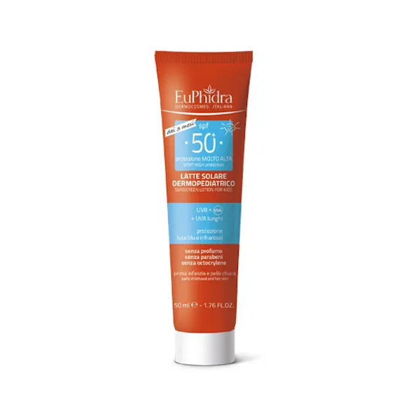 Euphidra Kaleido Uv System Latte Dermopediatrico 50+ 50 Ml