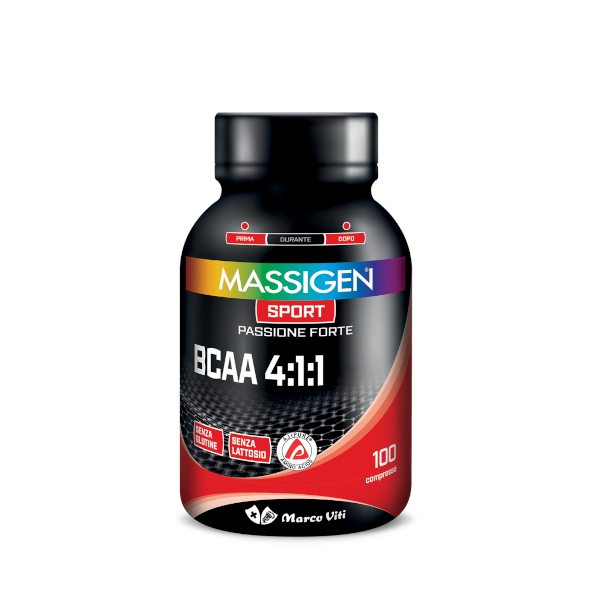 Massigen Sport Bcaa 4:1:1 100 Compresse
