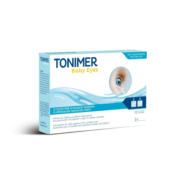 Tonimer Baby Eyes 16 Salviettine Oftalmiche