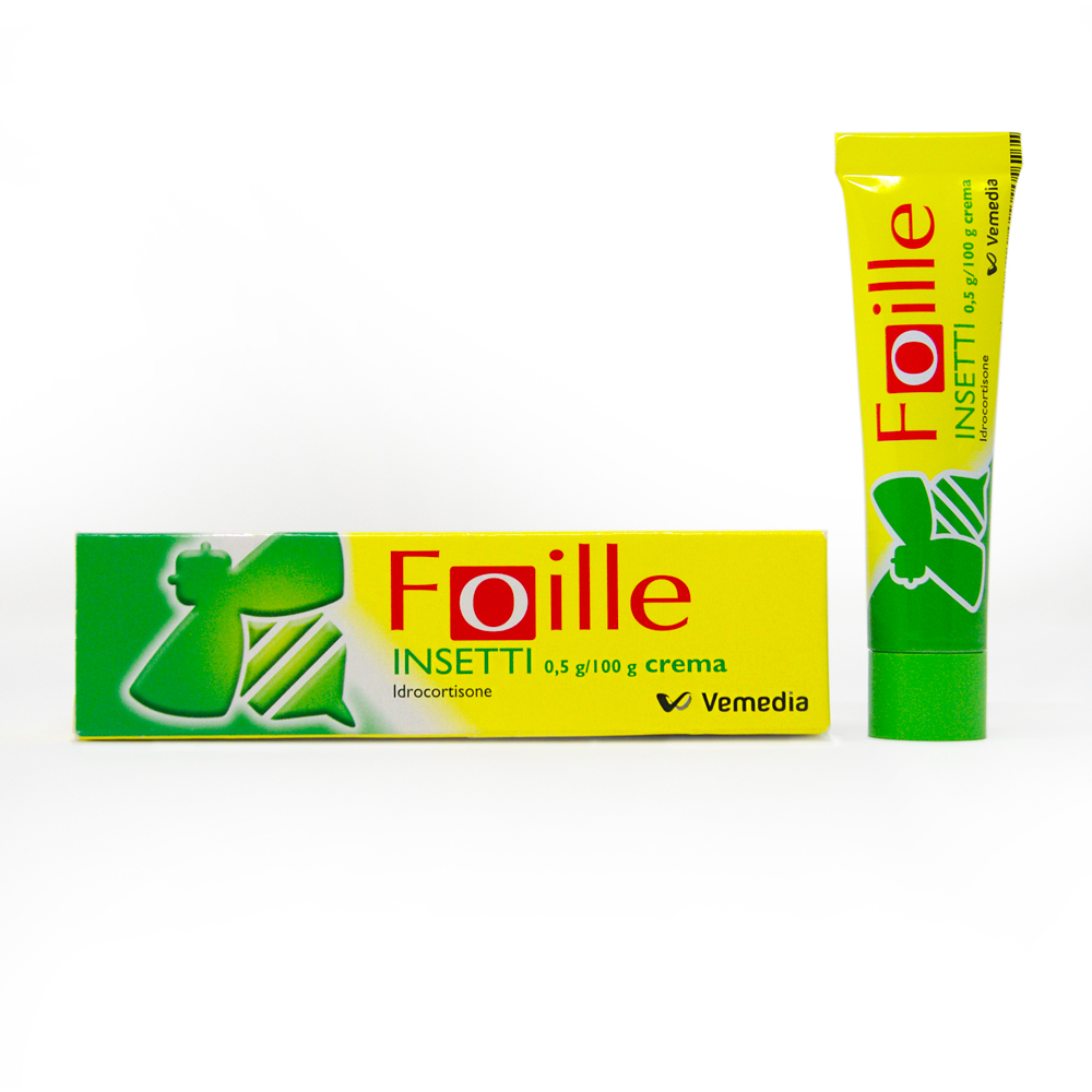 Foille Insetti Crema, Per Pruriti E Arrossamenti Causati Da Punture D'insetti, Tubo Da 15 Gr