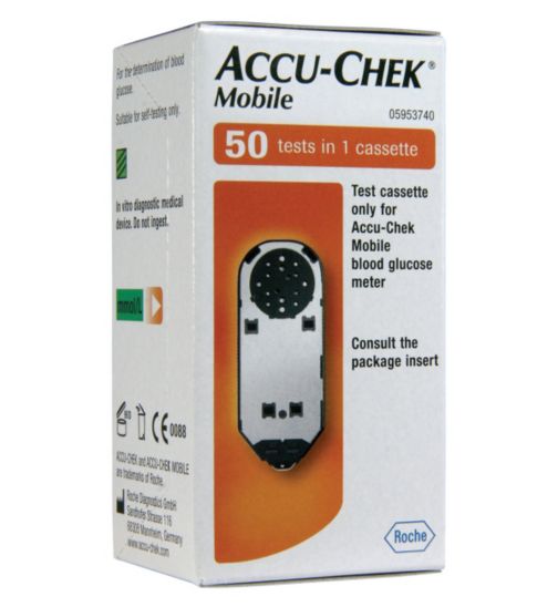 Strisce Di Misurazione Glicemia Accu-Chek Mobile 50 Test