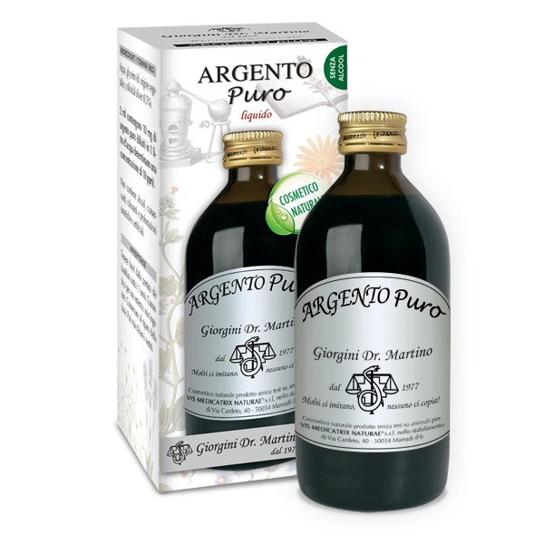 Argento Puro Liquido Analcolico 200ml Giorgini