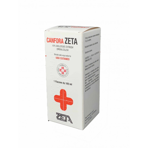 Canfora Zeta 10% Soluzione Idroalcolica 100ml