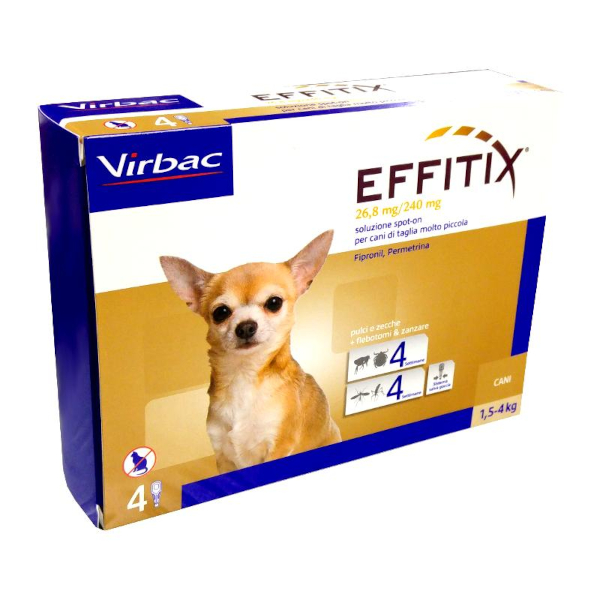 Effitix 4 Pipette 0,44ml 26,8+240mg