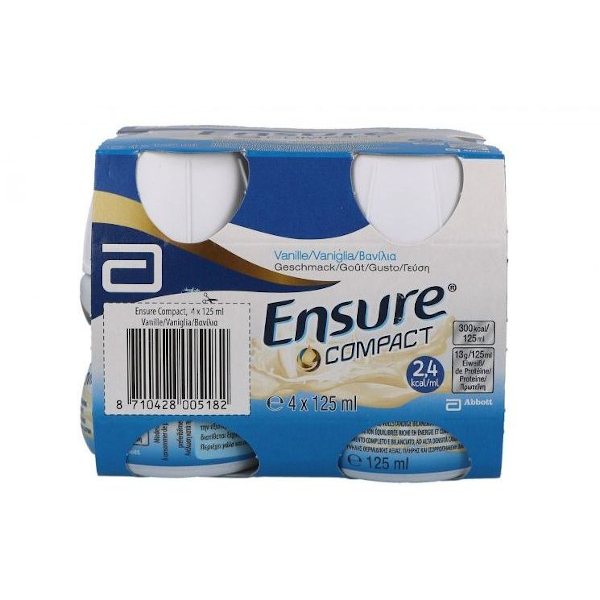 Ensure Compact Vaniglia 4x125ml