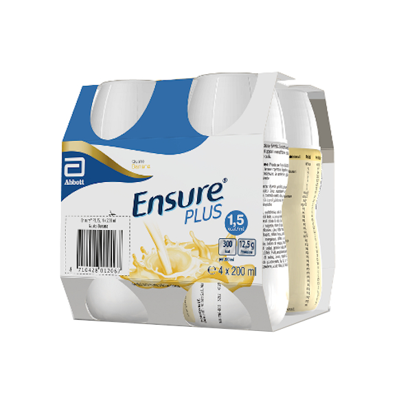 ENSURE PLUS BANANA 4X200ML