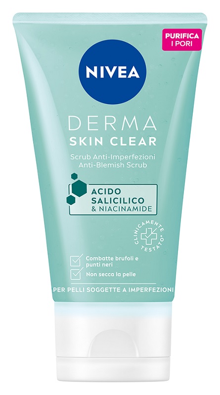 NIVEA DERMA SKIN CL SCRUB 150 ML